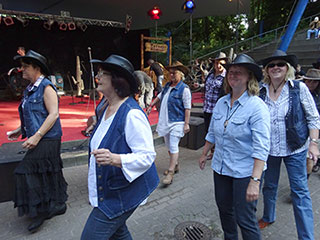 Line Dancer der Country & Line Dance Gruppe Kiel