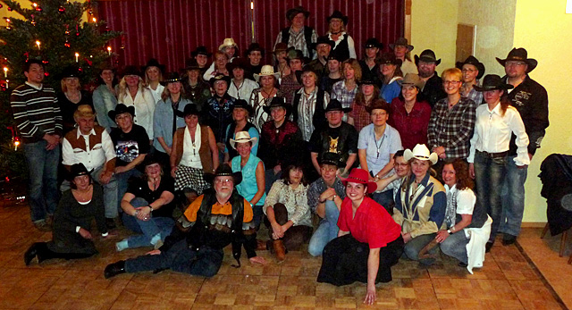 Gruppenbild der Country & Line Dance Gruppe Kiel