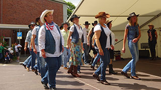 Line Dance Vorführung