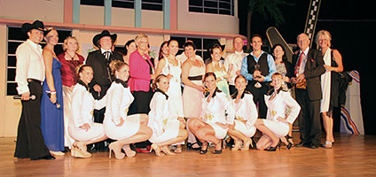 Gruppenfoto bei den Star Awards 2013